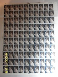 GB 1972 SG916 Royal Silver Wedding 3p, Very Rare FULL SHEET 100 MNH sheet. MINT