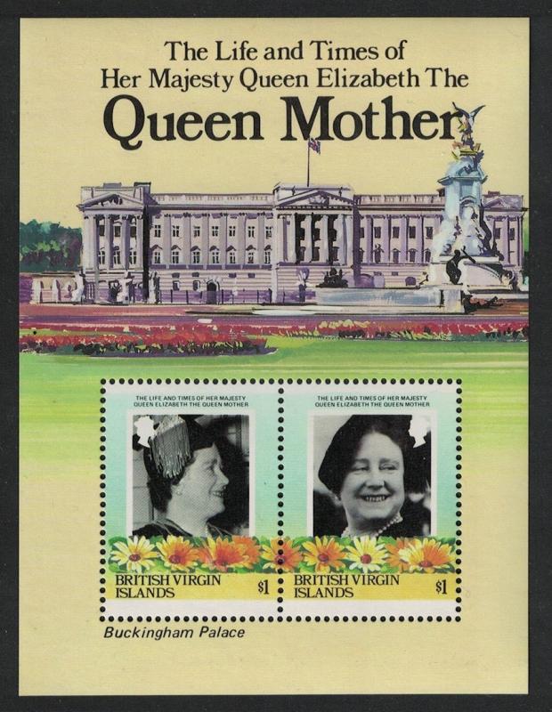 BVI Life and Times of the Queen Mother MS SG#MS587A SC#517