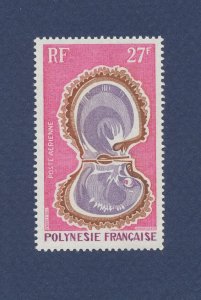 FRENCH POLYNESIA  - Scott C60 -  FVF MNH - sea shell