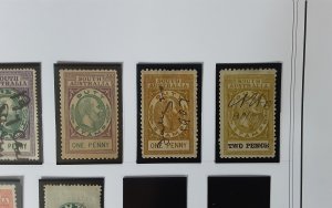 South australia  stamps duty  1902/04 used and mint