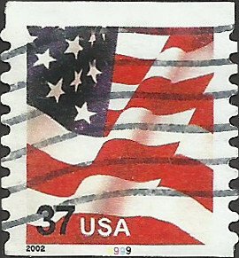 P.N.C. 9999 # 3632 USED FLAG