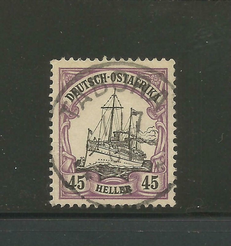 German East Africa, Mi # 28b, Used, XF. Steuer BPP. CV € 110.00