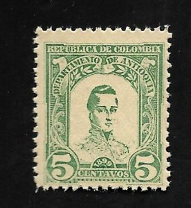 Columbia - Antioquia 1899 - MNH - Scott #122