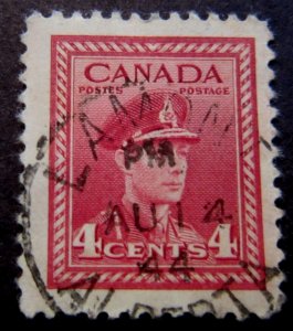 Canada #254 CDS Cancel Lamont, AB {ebhs128}