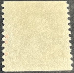 U.S.# 599A-USED--SINGLE---CARMINE---1929