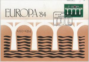 57484  -  MALTA  - POSTAL HISTORY: MAXIMUM CARD 1984 -  EUROPA 