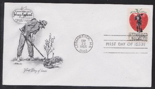 1317 Johnny Appleseed Unaddressed Artmaster FDC