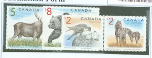 Canada #1692a/1693/1694 Mint (NH)