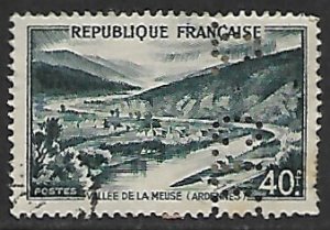 France # 631 - Meuse Valley - used.....[GR48]