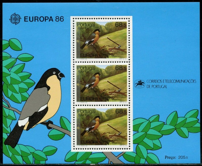 PORTUGAL  SCOTT#1538a 1982  EUROPA  SOUVENIR SHEET MINT NEVER HINGED 