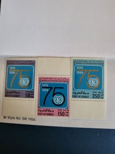 Stamps Kuwait Scott 1244-6 never hinged