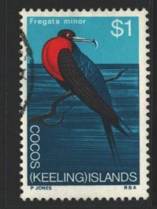 Cocos Keeling Islands Sc#19 Used