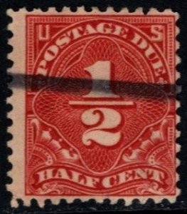 1898 US Scott #- J69 1/2 Cent Postage Due Silent Precancel Used