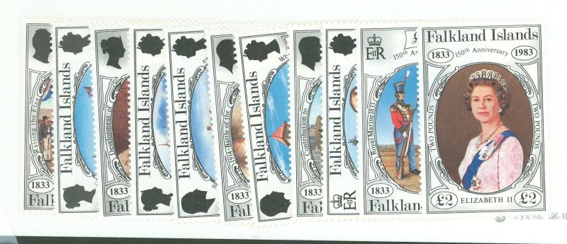 Falkland Islands #360-370 Mint (NH) Single (Complete Set)