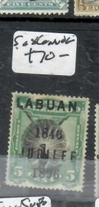 LABUAN SG86  5C BIRD  JUBILEE     MOG          P0824A H