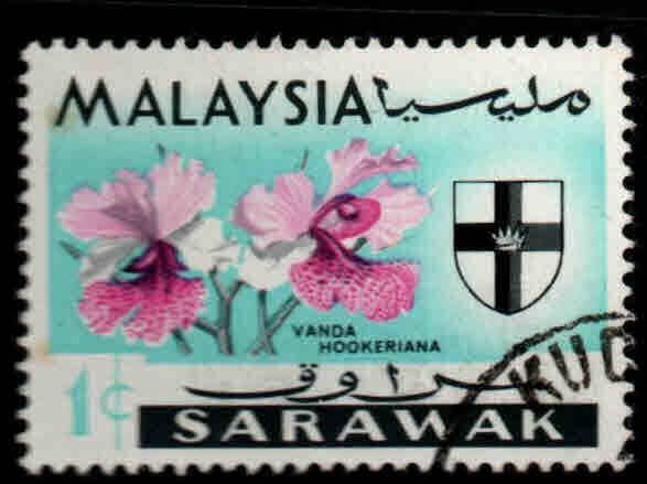 Malaysia Sarawak Scott 228 Used stamp