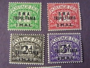 GREAT BRITAIN/BOA/TRIPOLITANIA # J1-J5-MINT/NH--COMPLETE SET--POSTAGE DUE--1948