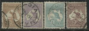 Australia 1929 Roos 6d to 2/ used