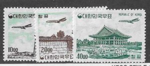 South Korea Sc #C32-34  OG/MH  VF