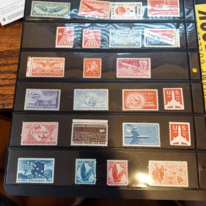 United States - Small Airmail collection with some postage dues.