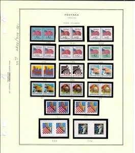 2888/3018 Mint,OG,NH... Set of Pairs... SCV $24.70