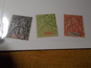 Dahomey  #  1/4-5  used