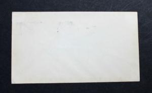 US BOB ERROR EFO Air Mail Cover Sc# C11 RARE 2-Way Vingette Shift  Down Right 