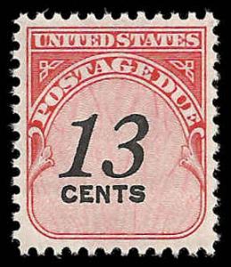 # J103 MINT NEVER HINGED XF+