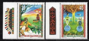 EUROPA 1997 - Macedonia - Tales and Legends - MNH Set