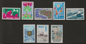 France 1507-14 1977   set 8  fvf mint nh