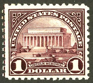 U.S. #571 MINT OG NH