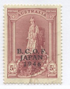 Australia 1946 5/ Military stamp used