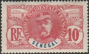 Senegal, #61  Mint Hinged From 1906  hinge remnants