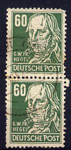 German Democratic Republic Scott # 10N42, pair, used