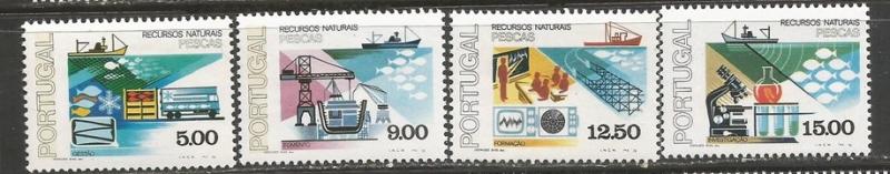 PORTUGAL 1400-03 MNH FISHING Z395