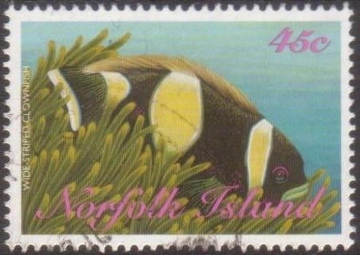 Norfolk Island 1998 SG669 45c Wide-striped Clownfish FU