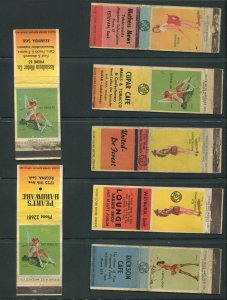CANADA REVENUE EXCISE TAX WWII MATCH BOOK COLLECTION