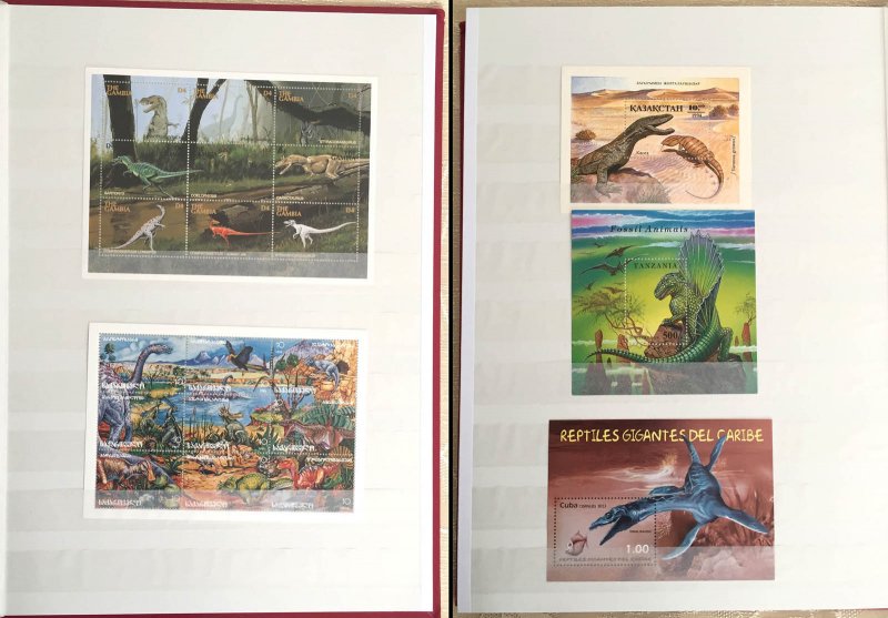 COLLECTION OF BULGARIA STAMPS & MIN/SHTS ( MNH) IN AN ALBUM