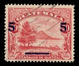 Guatemala #299 used