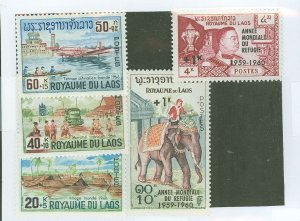 Laos #B4-B8 Unused Single (Complete Set)