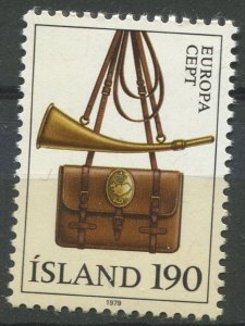 Iceland Sc#516 MNH, 190k multi, Europa (C.E.P.T.) 1979 - History of the Post ...