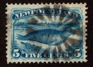 KAPPYS US CANADA NEWFOUNDLAND SCOTT 178 F-VF  USED CV $20  SB182