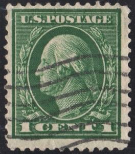 SC#405 1¢ Washington (1912) Used