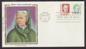 US 2178 Belva Lockwood 1986 Colorano U/A FDC