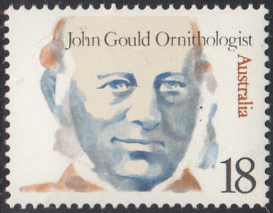 Australia 1976 MNH Sc #651 18c John Gould, ornithologist