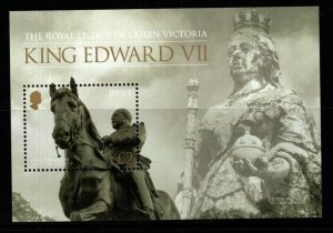 JERSEY SGMS1725 2013 THE ROYAL LEGACY OF QUEEN VICTORIA AND KING EDWARD VII MNH