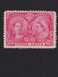 Canada, Scott 53, MInt LHR, F-VF, FRom 1897 Diamond Jubilee Issue