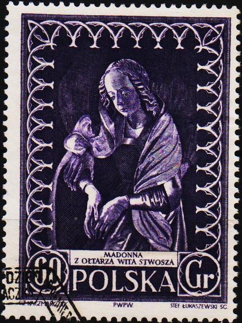 Poland. 1956 60g S.G.985 Fine Used