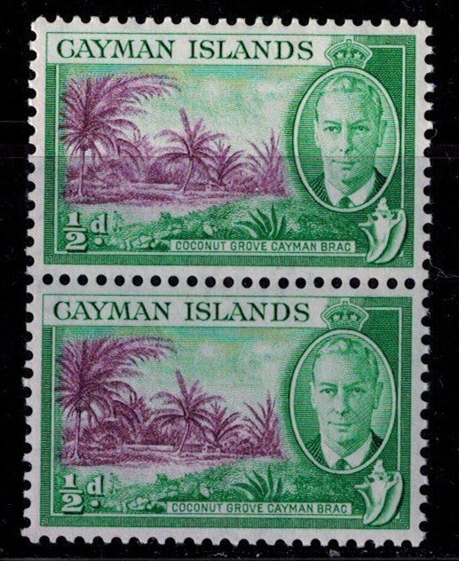 Cayman Islands 123 MNH Superb PR bright green