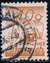 Austria 311, 10g Fields crossed by Telegraph wires, used, VF